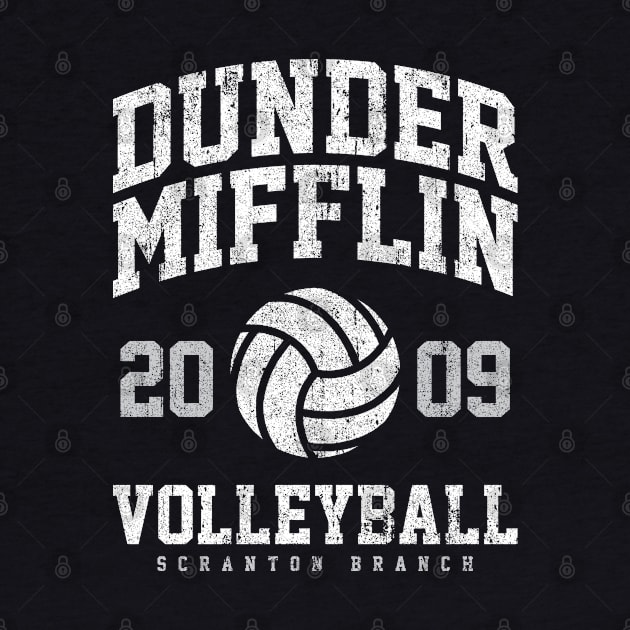 Dunder Mifflin Volleyball - Scranton Branch by huckblade